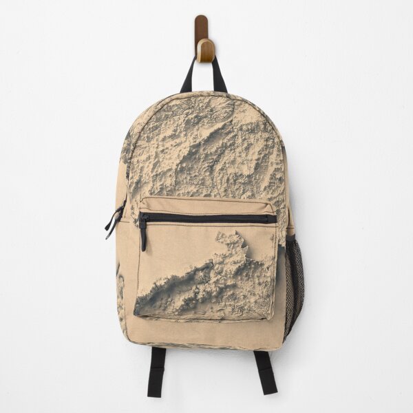 Item preview, Czech Republic Shaded Relief 3D Map digitally-rendered designed and sold by ThinkAboutMaps.
