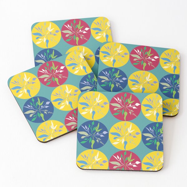 Item preview, red yellow and blue pattern designed and sold by EdifiedExpressions.
