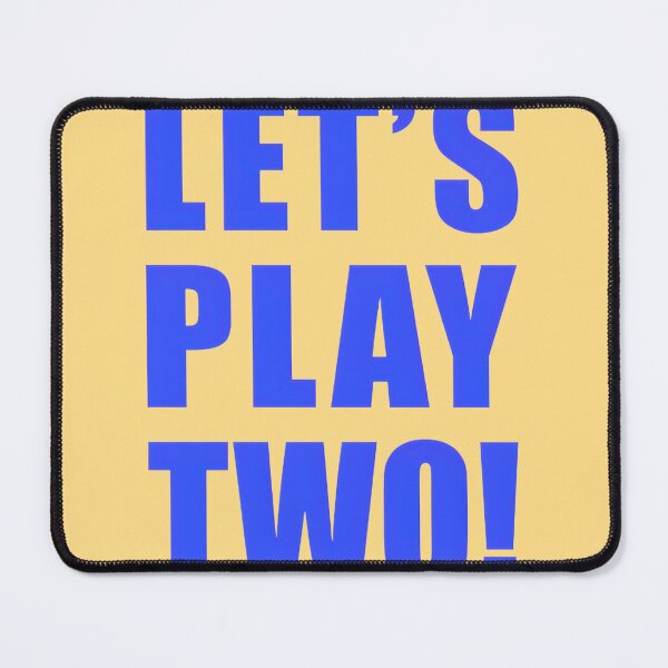 Item preview, Lets Play Two | PERFECT GIFT FOR YOU AND FRIENDS designed and sold by MarcPierson.