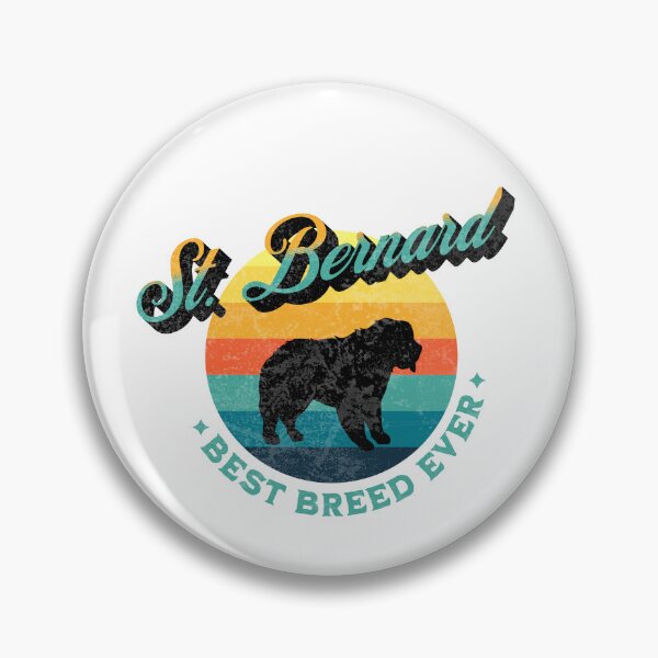 Item preview, St. Bernard Best Breed Ever Funny Retro Gift designed and sold by Guarddogdrive.