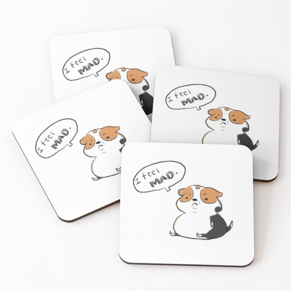 Item preview, grumpy dog designed and sold by SlowCrowing.co.