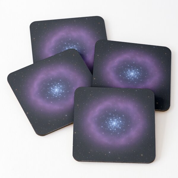 Item preview, Purple Cosmic Nebula with Star Cluster designed and sold by SassyArtistry.