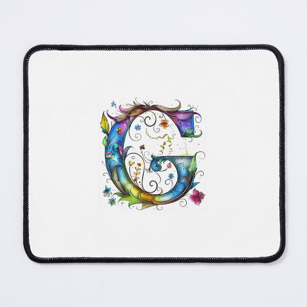 Item preview, Whimsical Monogram Letter G designed and sold by Boddicca.