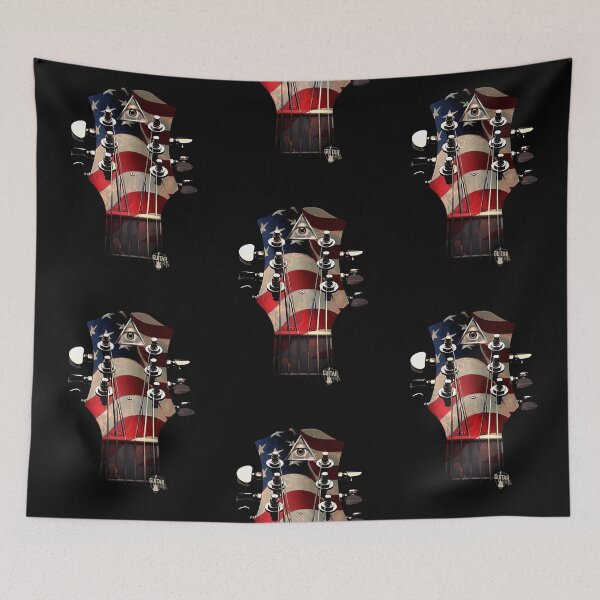 Item preview, All Seeing Guitar USA designed and sold by mebyme.
