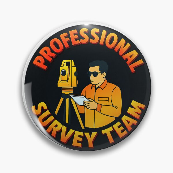 Item preview, Professional Survey Team Logo – Surveyor & Theodolite Design designed and sold by Parinlada.