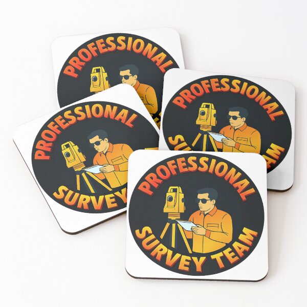 Item preview, Professional Survey Team Logo – Surveyor & Theodolite Design designed and sold by Parinlada.