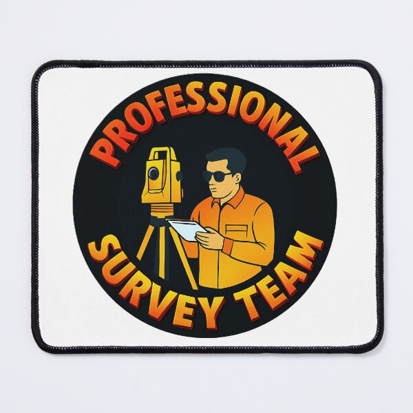 Item preview, Professional Survey Team Logo – Surveyor & Theodolite Design designed and sold by Parinlada.