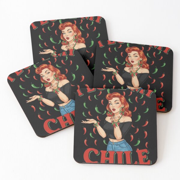 Aperçu de l'œuvre J'aime mon Chili créée et vendue par Too Kool Designing .