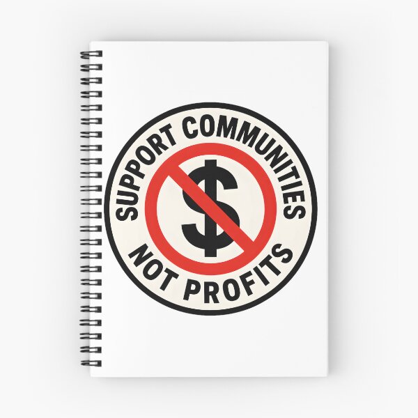 Item preview, Support communities, not profits - No To Airbnb - Anti Airbnb designed and sold by SassyArtistry.