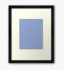 PANTONE 15-3919 Serenity Framed Print