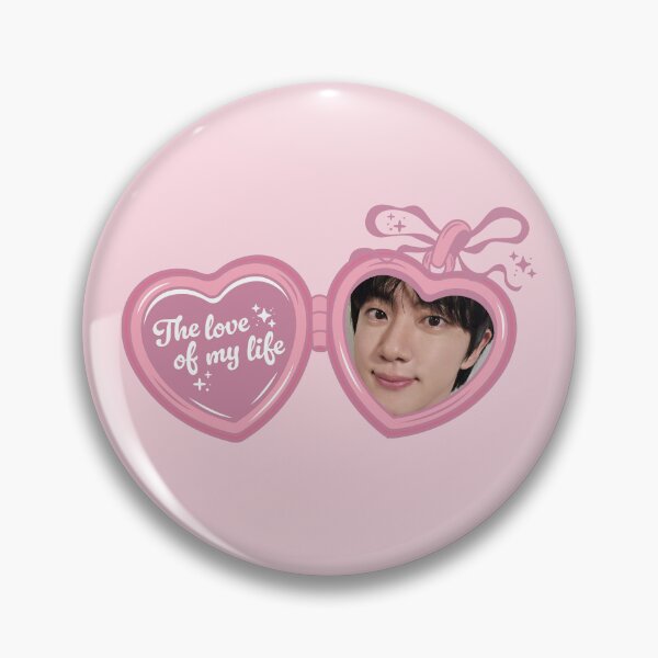 Item preview, Love Of My Life K-POP Bias Locket Seokjin designed and sold by smeraldosecrets.