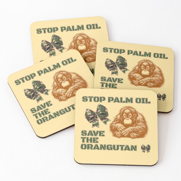 Item preview, Stop palm oil save the orangutan  designed and sold by BananasAnd.