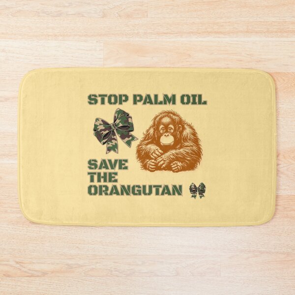 Item preview, Stop palm oil save the orangutan  designed and sold by BananasAnd.