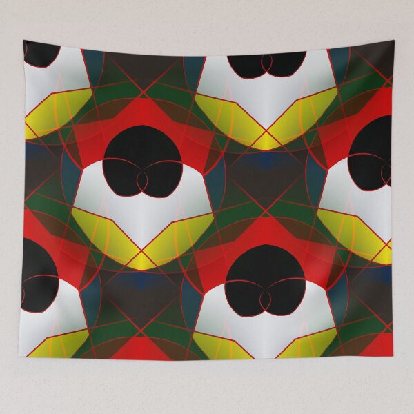 Item preview, Geometric 6-sides Abstract Decoration Pattern designed and sold by Auxifur.