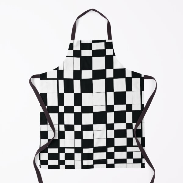 Item preview, Irregular Checkered Pattern Design | Black and White designed and sold by LaChroma x Zaphyria.