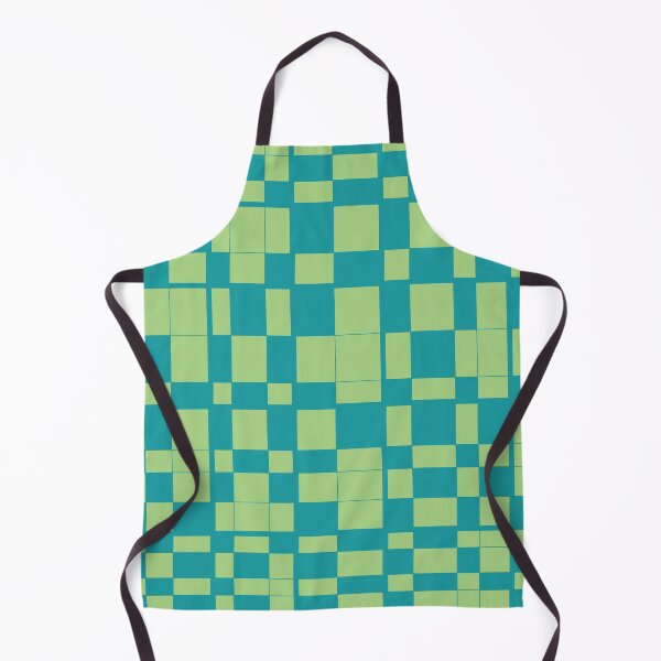 Item preview, Irregular Checkered Pattern Design | Green and Blue designed and sold by LaChroma x Zaphyria.