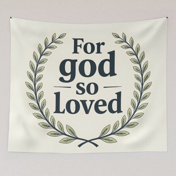 Item preview, For God So Loved Design 3 designed and sold by Live2Give.