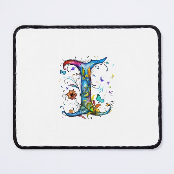 Item preview, Whimsical Monogram Letter I designed and sold by Boddicca.