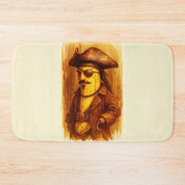 Item preview, Banana Pirate Parody Funny Surreal Fruit designed and sold by Sarcastic designs.