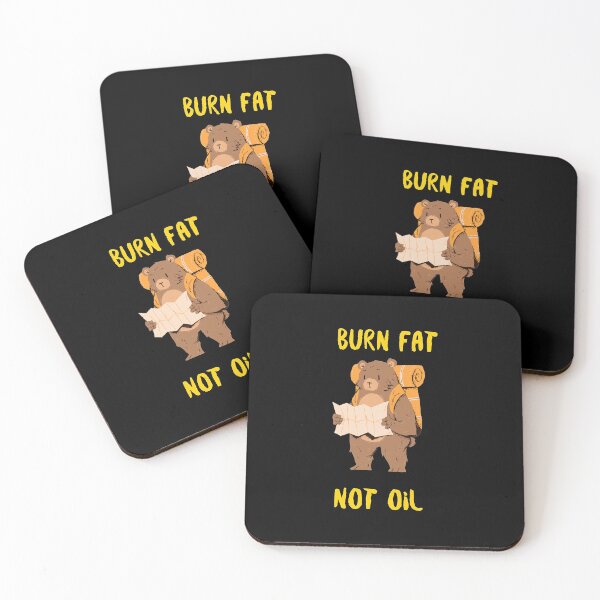 Item preview, Burn Fat Not Oil Trendy Design designed and sold by SusanneKohl.