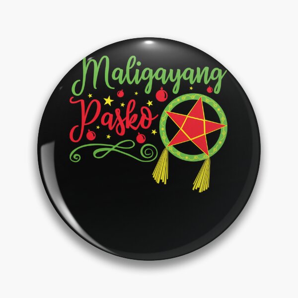 Item preview, Filipino Christmas Maligayang Pasko designed and sold by KatherineKoch.