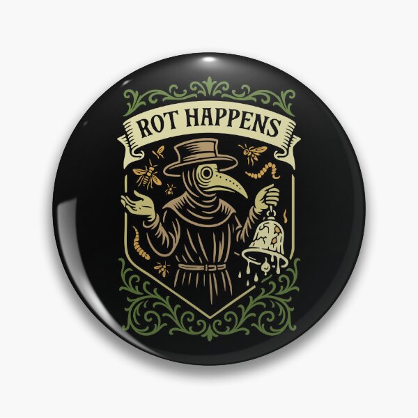Item preview, Rot Happens Plague Doctor Funny Wargaming designed and sold by pixeptional.