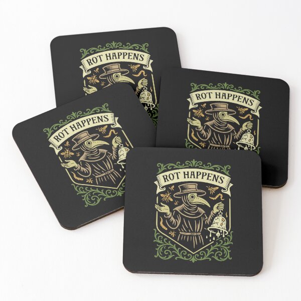 Item preview, Rot Happens Plague Doctor Funny Wargaming designed and sold by pixeptional.