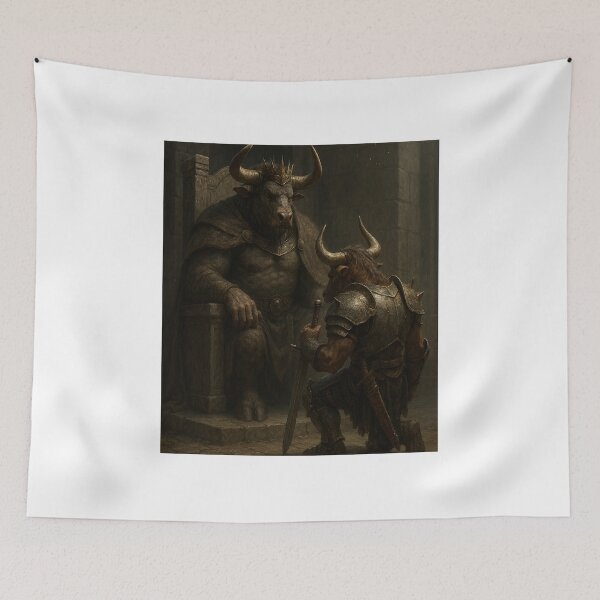Item preview, Minotaur king throne designed and sold by OsscaShop.