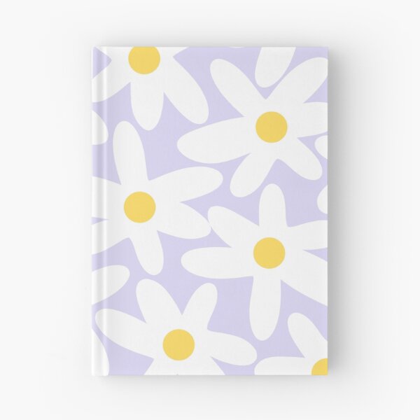 Item preview, Floral Daisy Time Pattern in Lavender Pastel Purple designed and sold by kierkegaard.