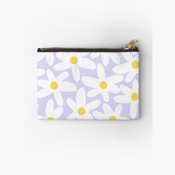 Item preview, Floral Daisy Time Pattern in Lavender Pastel Purple designed and sold by kierkegaard.
