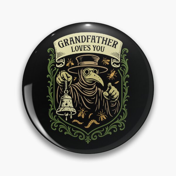 Item preview, Grandfather Loves You Plague Doctor Funny Wargaming designed and sold by pixeptional.