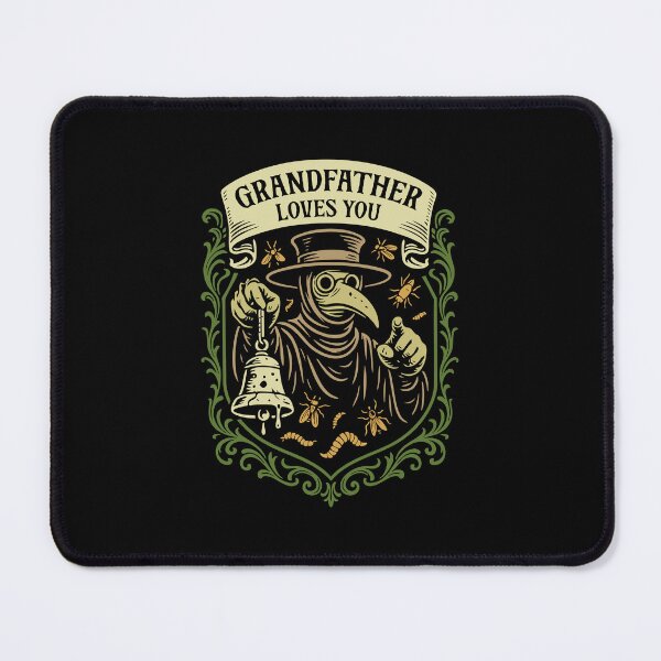 Item preview, Grandfather Loves You Plague Doctor Funny Wargaming designed and sold by pixeptional.