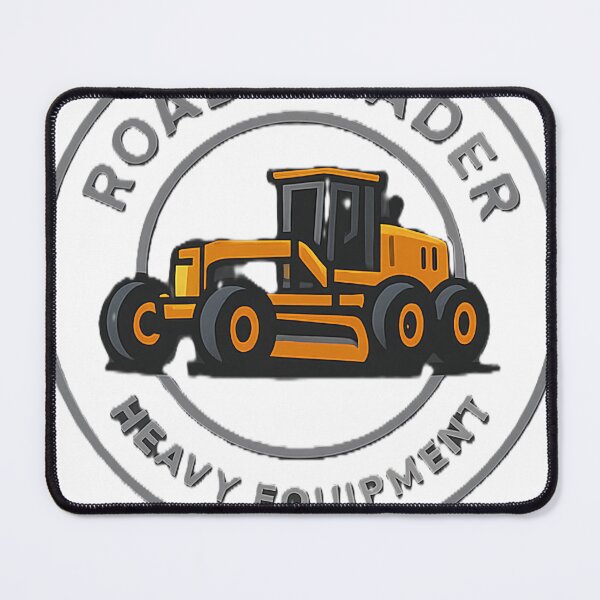 Item preview, Road Grader Heavy Equipment Logo | Construction Machinery Badge Design designed and sold by Parinlada.