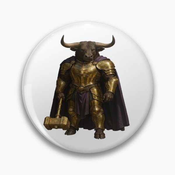 Item preview, Minotaur General royal purple designed and sold by OsscaShop.