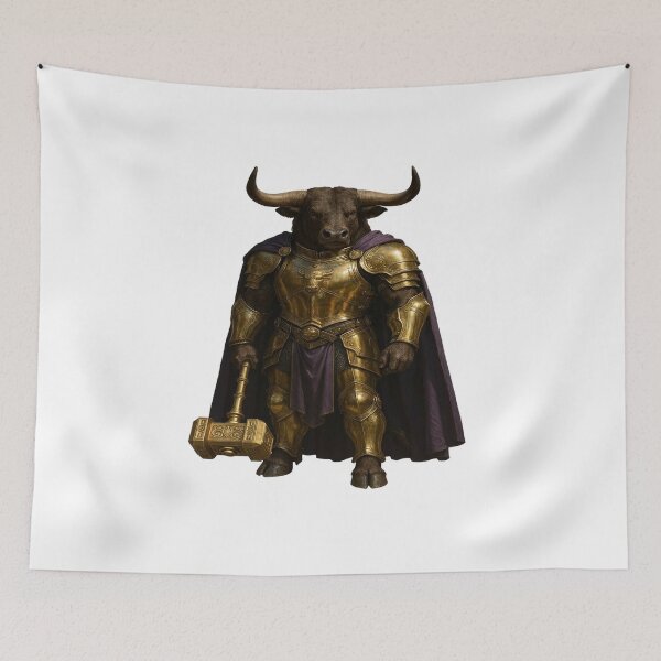 Item preview, Minotaur General royal purple designed and sold by OsscaShop.