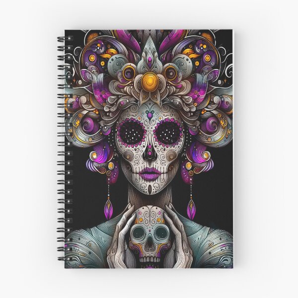 Item preview, Catrina Illustration - Vibrant Day of the Dead Art designed and sold by  Ojo de Lilith.