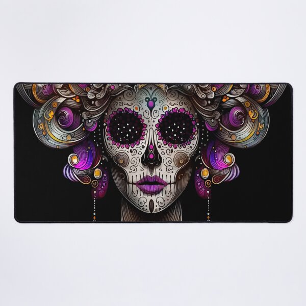 Item preview, Catrina Illustration - Vibrant Day of the Dead Art designed and sold by  Ojo de Lilith.