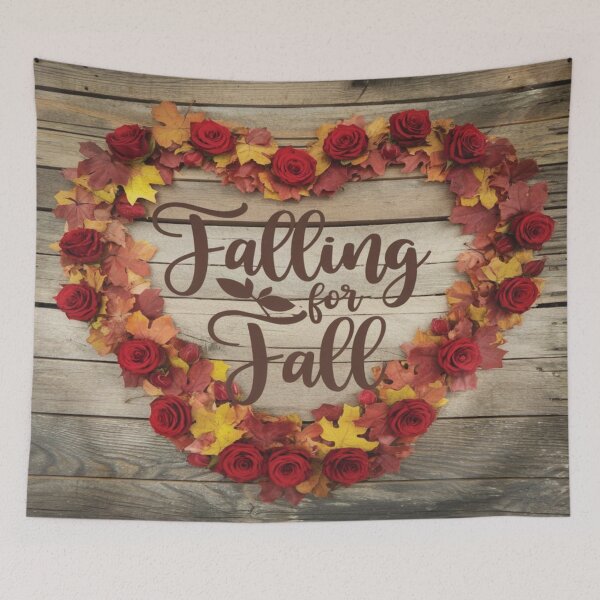 Item preview, “Falling for Fall: A Wreath of Warmth” designed and sold by Mindful56.