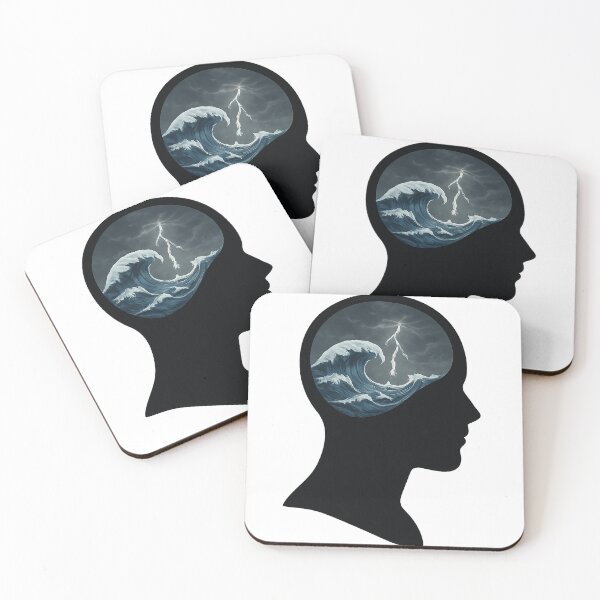 Item preview, Inner Storm – Restless Thoughts designed and sold by ALBANAT.