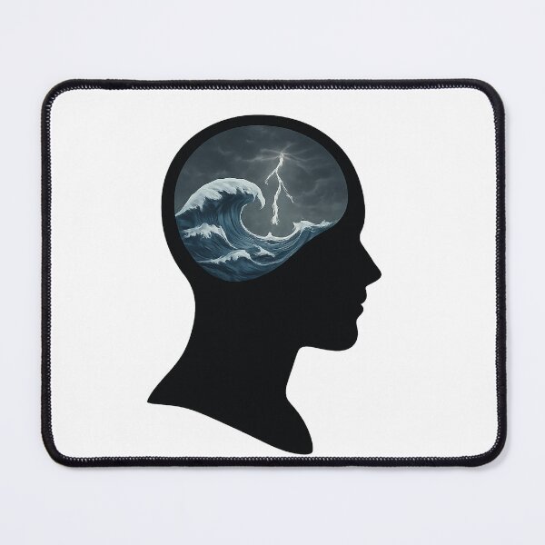 Item preview, Inner Storm – Restless Thoughts designed and sold by ALBANAT.