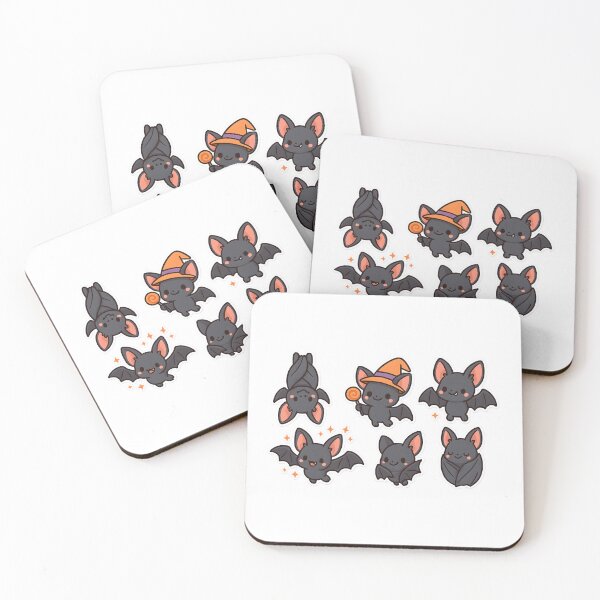 Item preview, Cute Halloween Bat Sticker Set designed and sold by SassyArtistry.