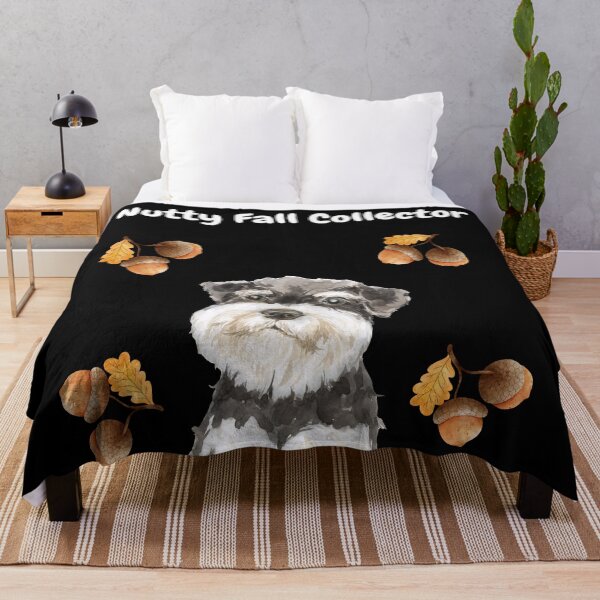 Aperçu de l'œuvre T-shirt humoristique Schnauzer Fall Autumn créée et vendue par ClickATee Store .