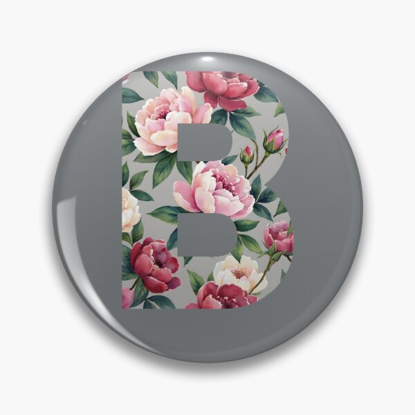 Artikelvorschau, Vintages Blumen-Buchstabe B Monogramm entworfen und verkauft von rustyroofco.