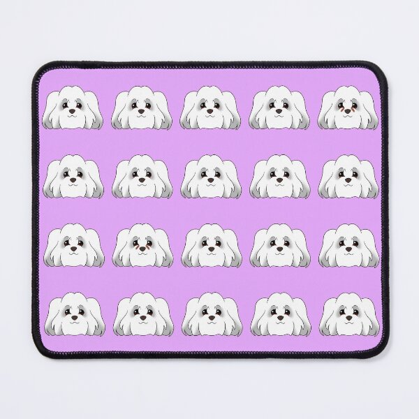 Item preview, Coton de Tulear Pattern Transparent Background designed and sold by OliRoseArt.