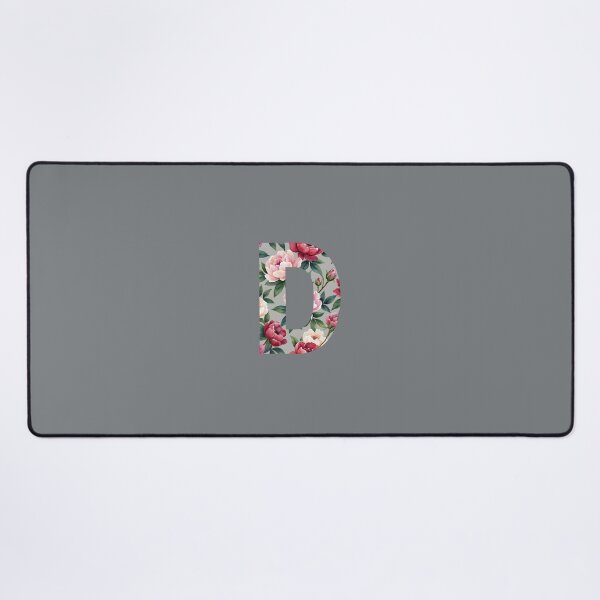 Item preview, Vintage Floral Letter D Monogram designed and sold by rustyroofco.