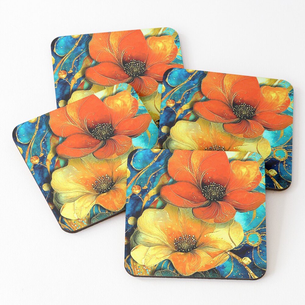 Item preview, Coasters (Set of 4) designed and sold by ViaARTfactory.