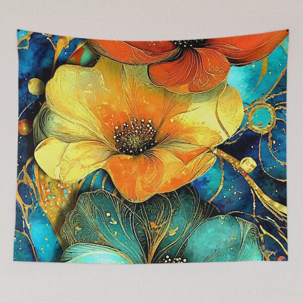 Item preview, Flower Abstract designed and sold by ViaARTfactory.