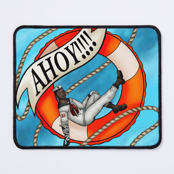 Item preview, Sailor Barret Pinup designed and sold by Blackmoonrose13.