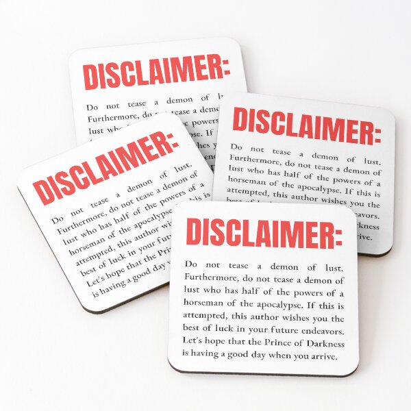 Item preview, Section Seven Disclaimer designed and sold by Escapism Entertainment LLC.