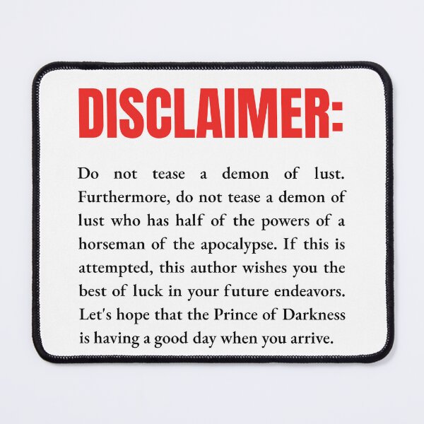 Item preview, Section Seven Disclaimer designed and sold by Escapism Entertainment LLC.